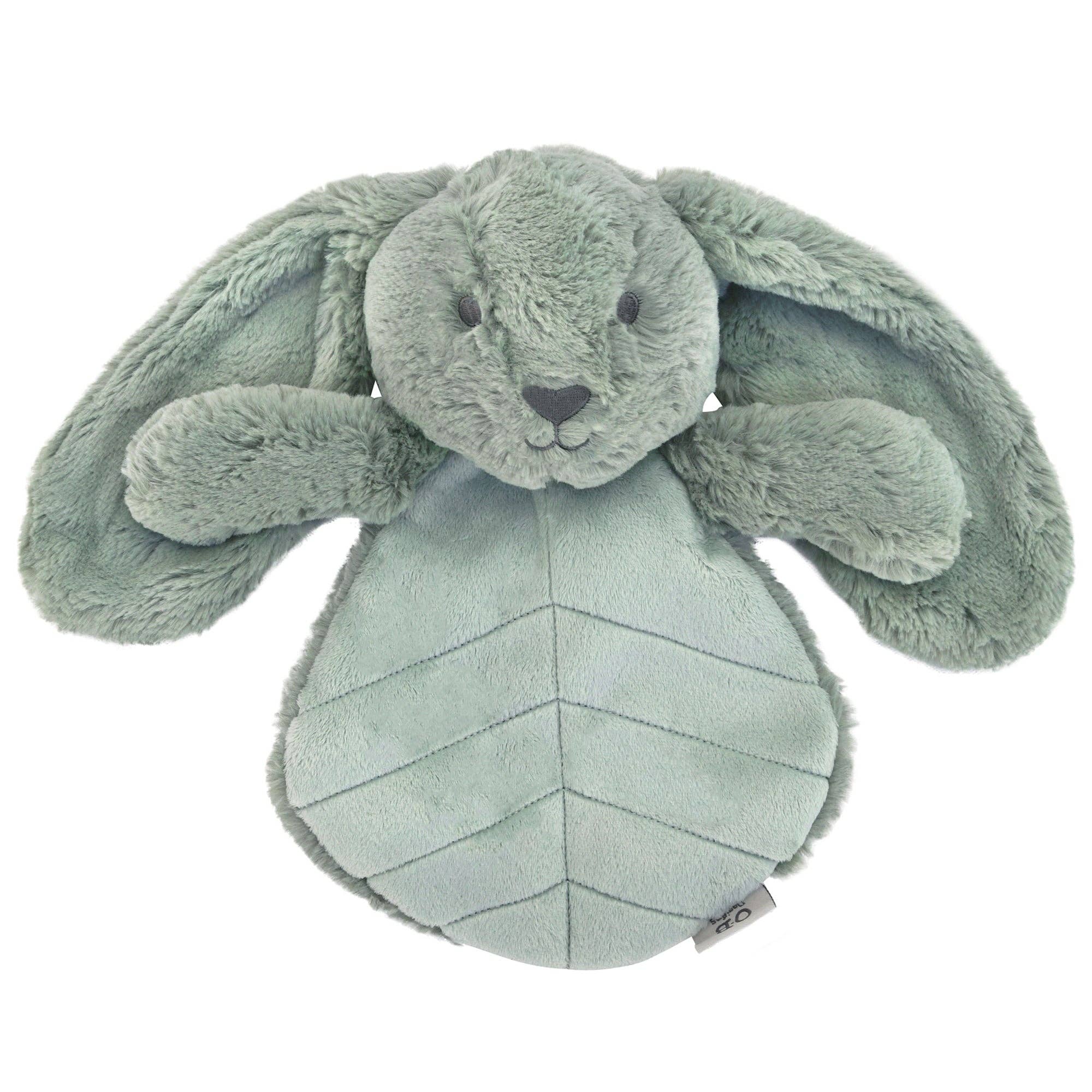 Buy now from My Snug Bug Plush Toy Beau Bunny Sage Green OB Australia