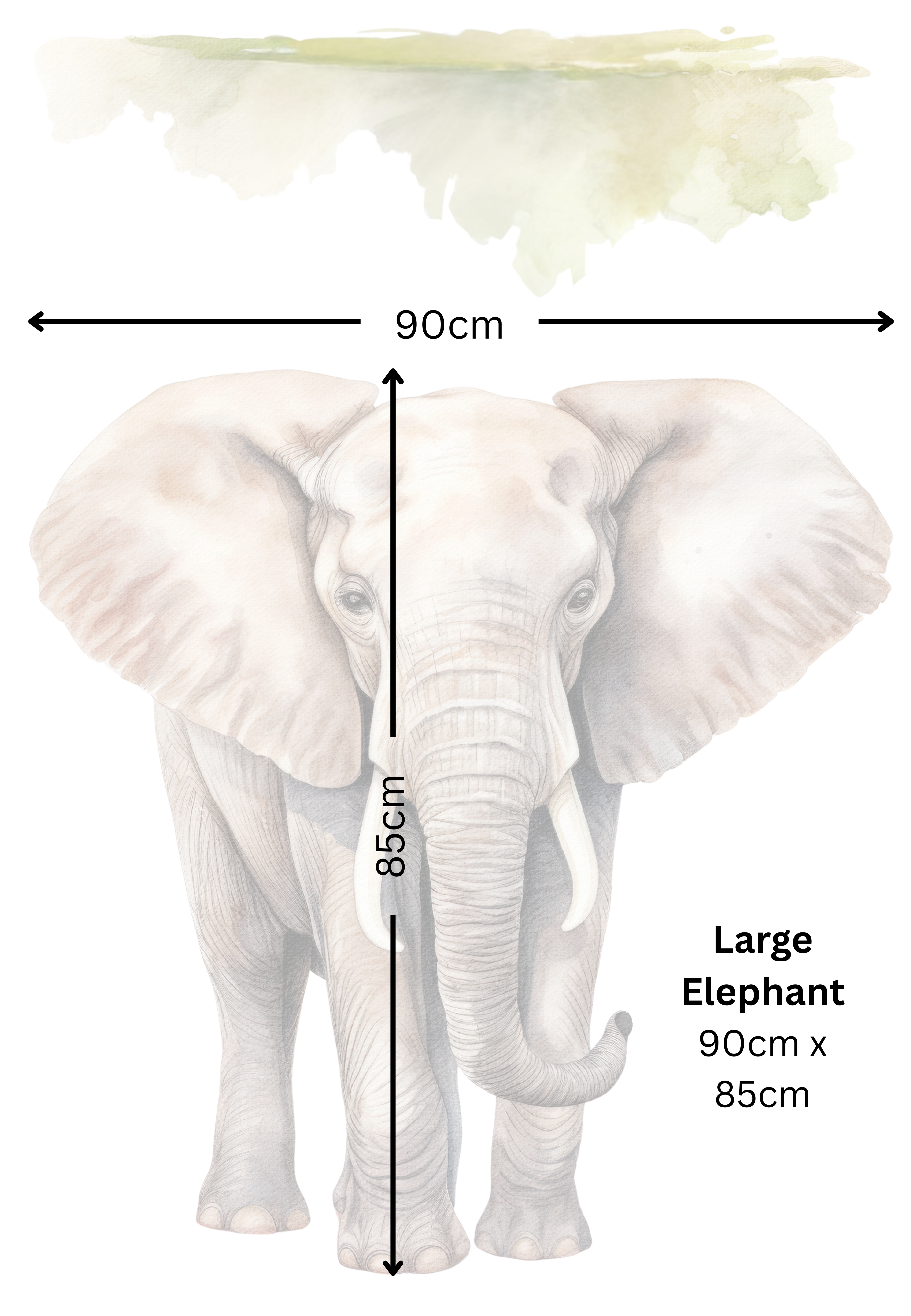 Elephant Wall Decal