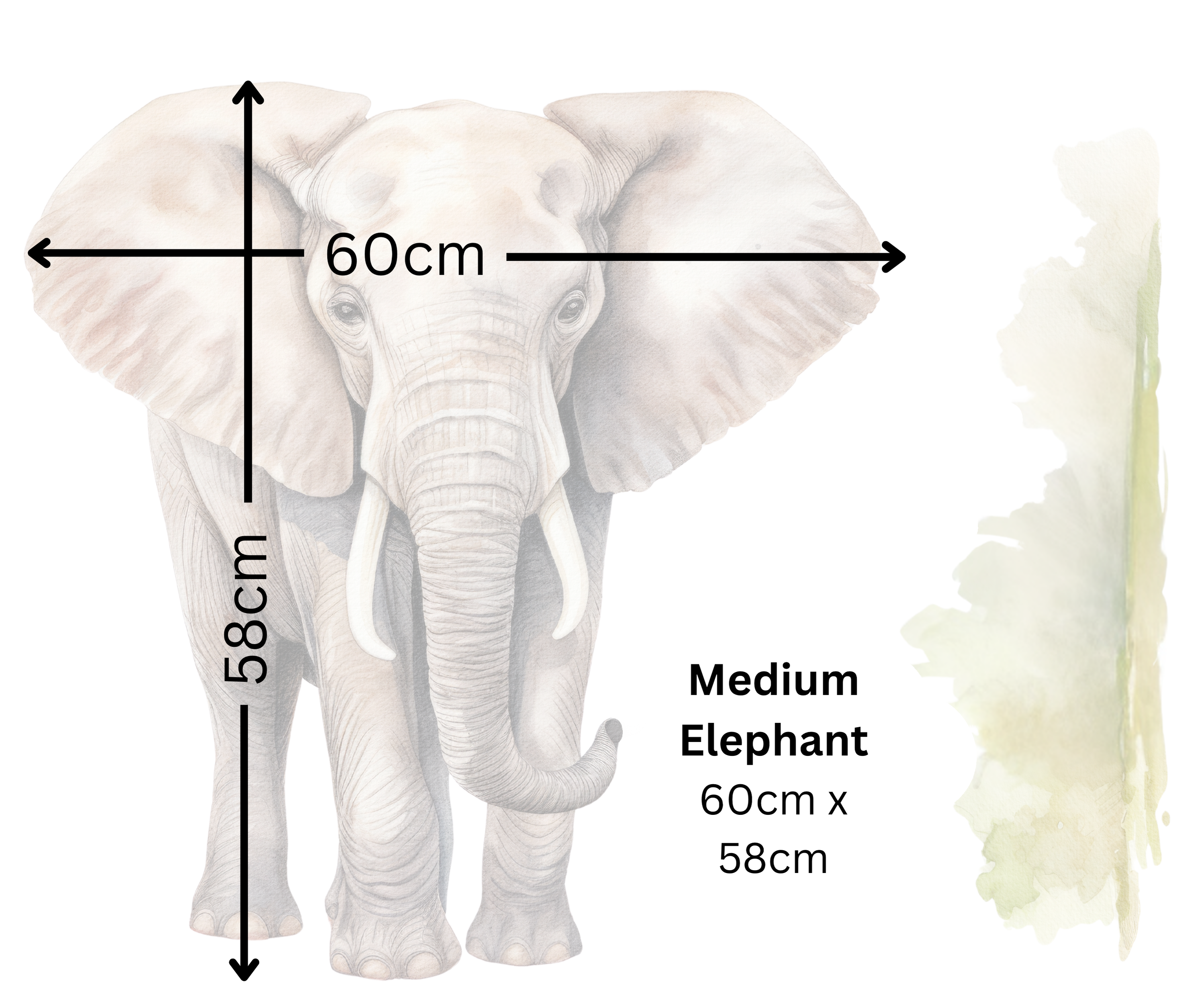 Elephant Wall Decal