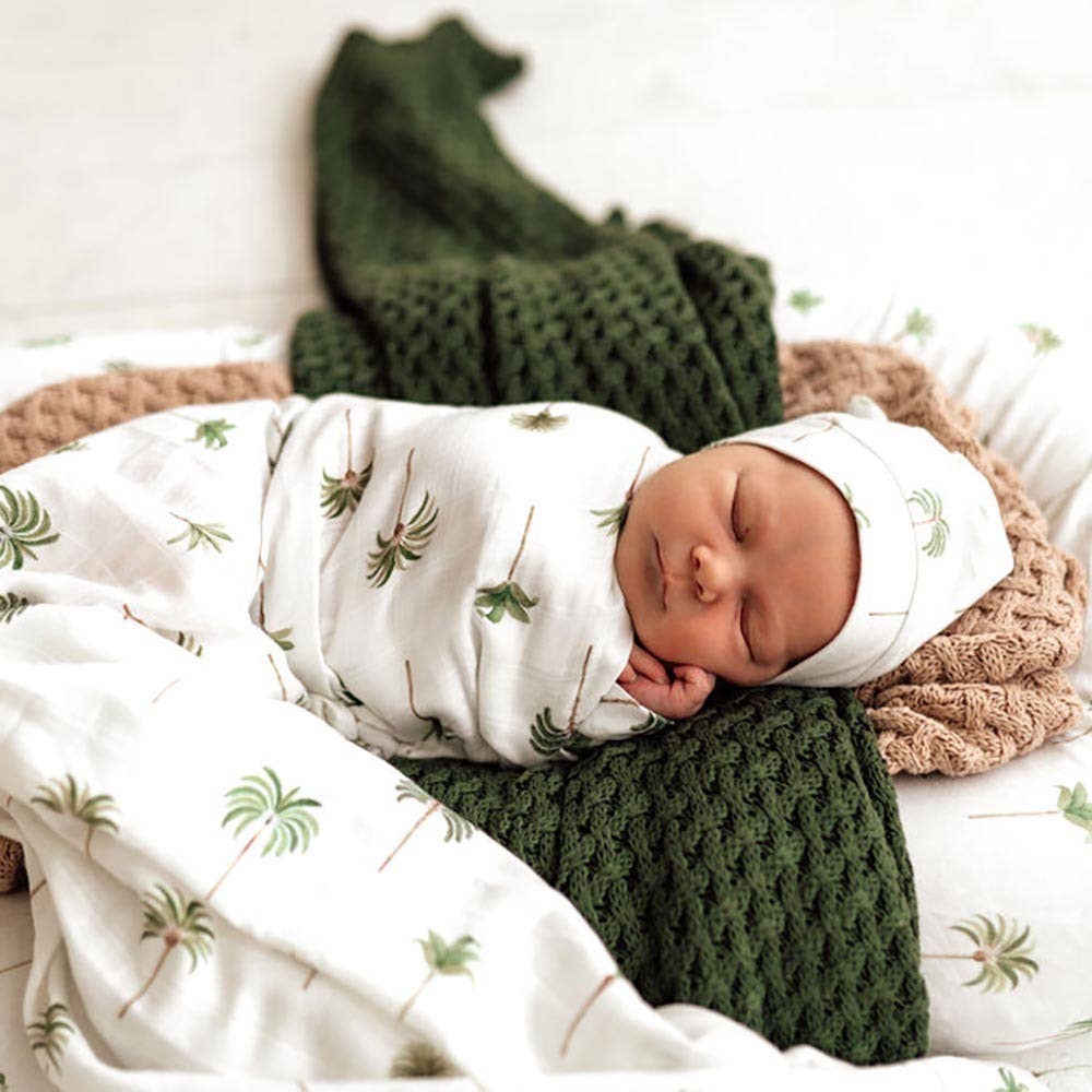 Green Palm Organic Muslin Wrap
