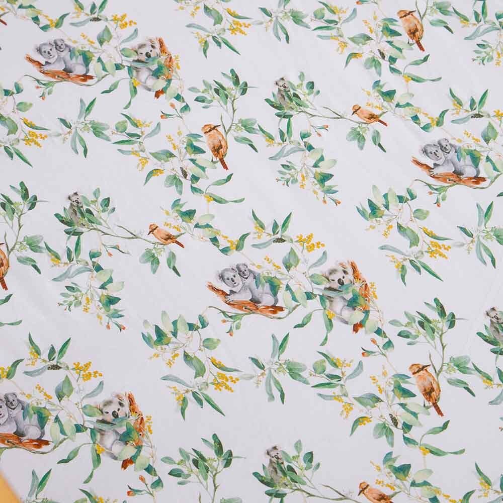 Buy now from My Snug Bug Sheets Eucalypt Bassinet Sheet Snuggle Hunny