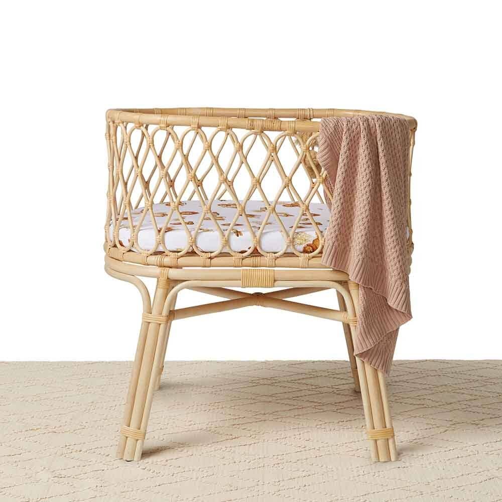 Buy now from My Snug Bug Baby Blankets Hazelnut Diamond Knit Organic Baby Blanket Snuggle Hunny