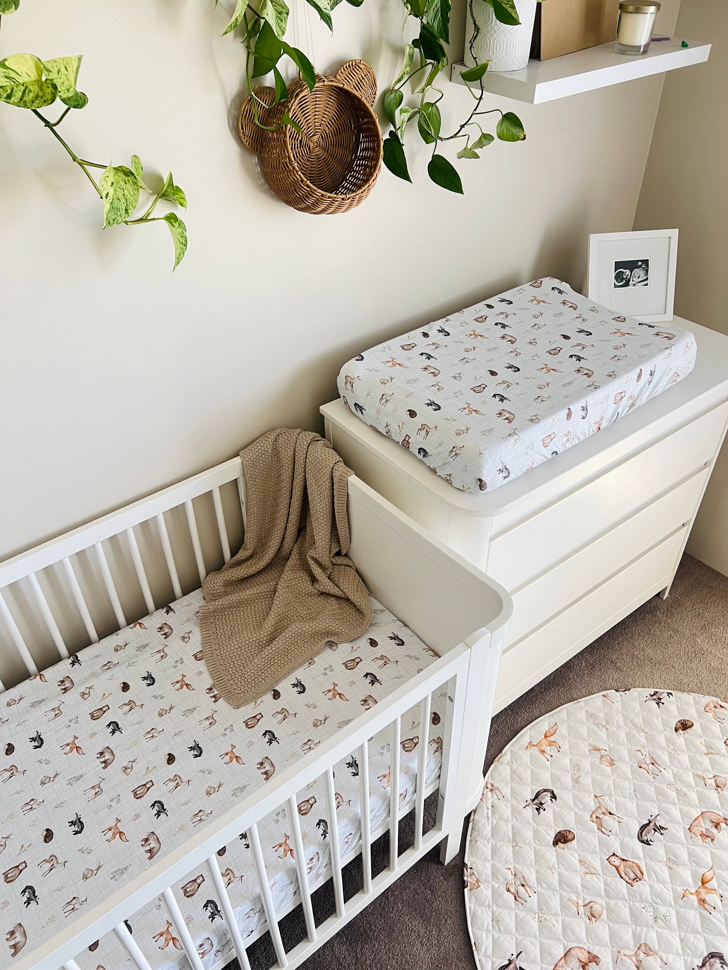 Woodland Cot Sheet