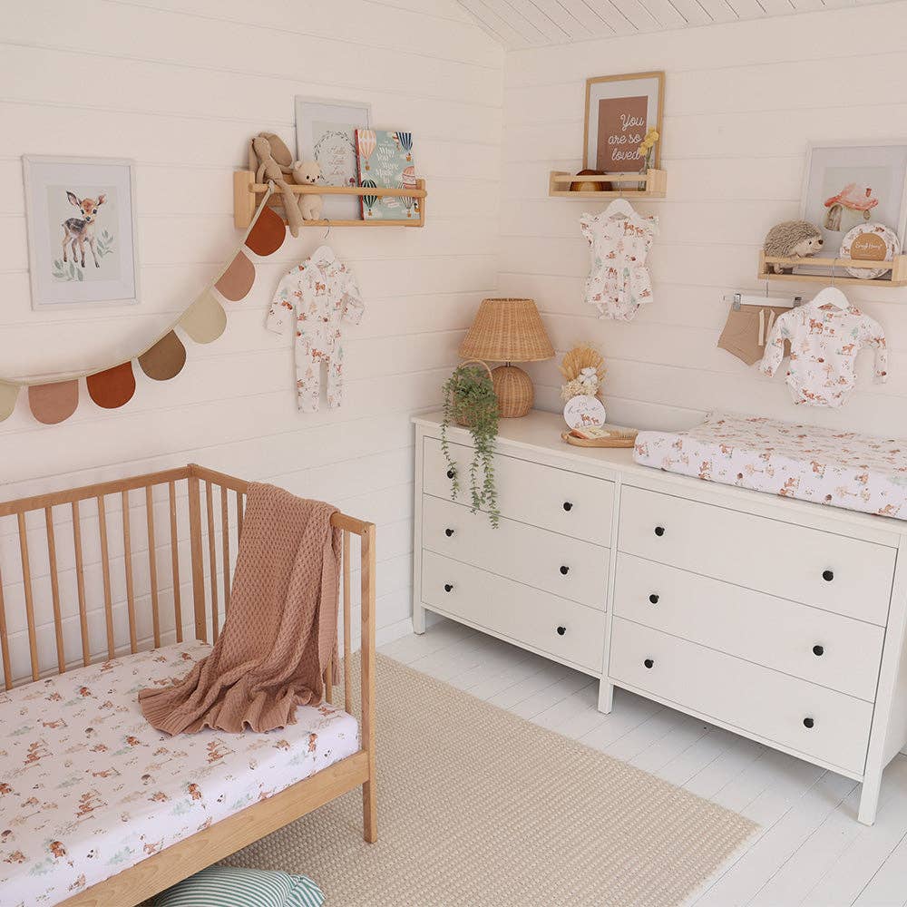 Woodland Tales Organic Bassinet Sheet