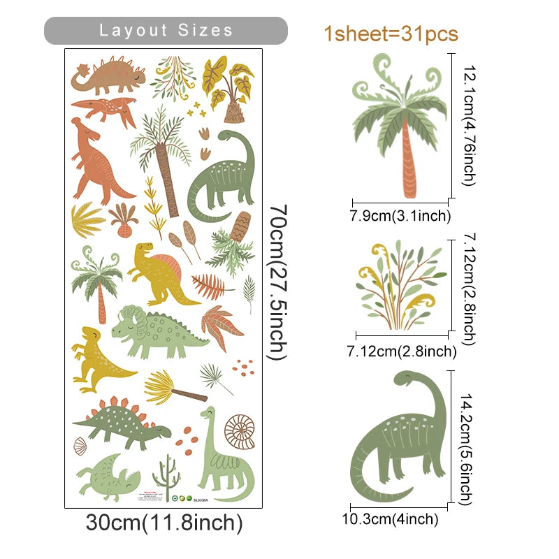 Buy now from My Snug Bug Wall Decals Happy Dinosaurs Wall Decals Snug Bug