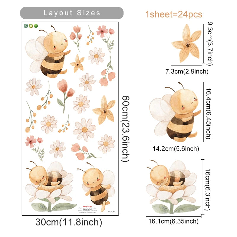 Buy now from My Snug Bug Wall Decals Busy Bees Wall Decal Snug Bug