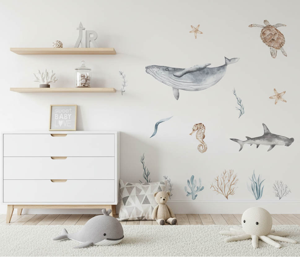 Buy now from My Snug Bug Wall Decals Underwater Wonders Wall Decal My Snug Bug