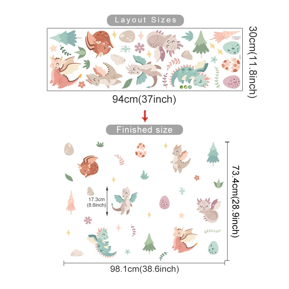 Buy now from My Snug Bug Wall Decal Little Puffers Wall Decal Snug Bug