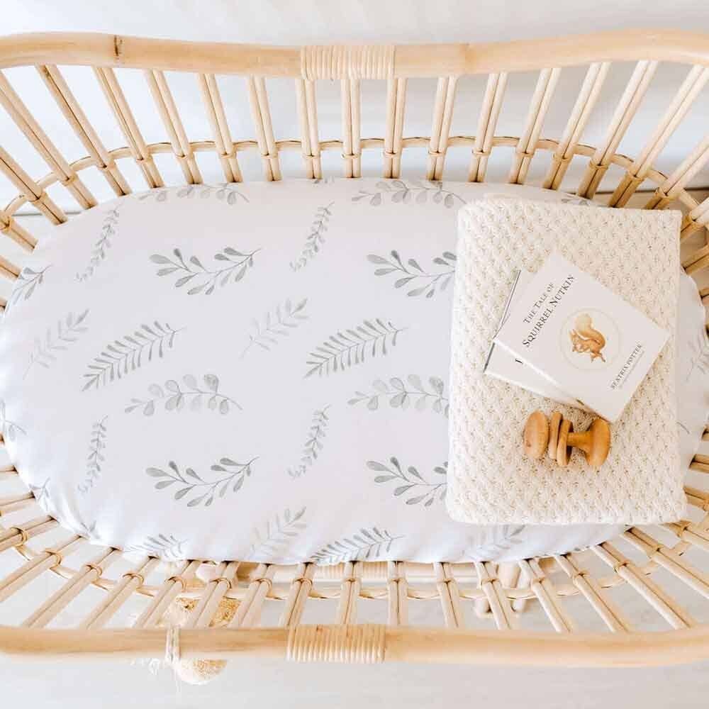 Wild Fern Bassinet Sheet / Change Pad Cover
