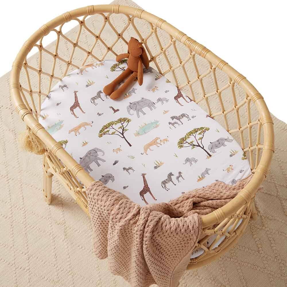 Safari Bassinet Sheet