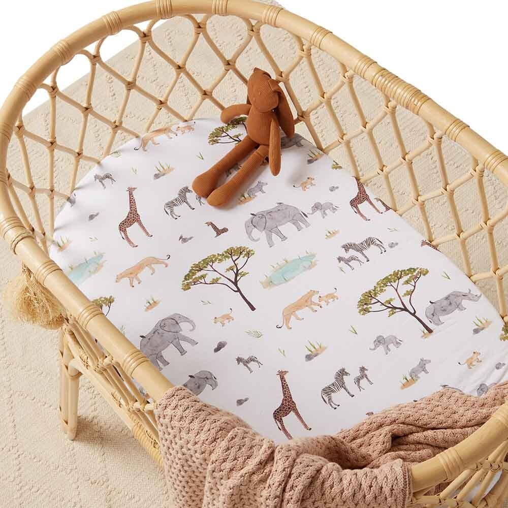 Safari Bassinet Sheet