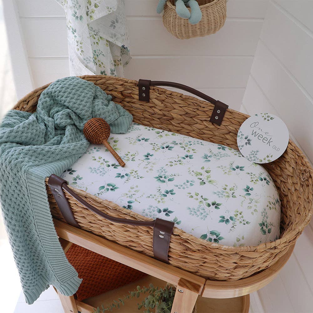 Eden Organic Bassinet Sheet