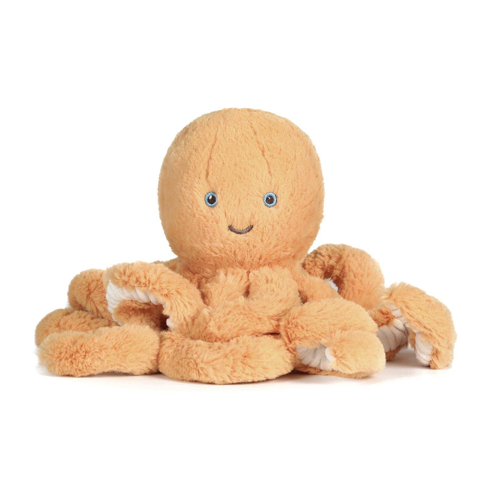 Buy now from My Snug Bug Plush Toy Little Ollie Octopus Gold Soft Toy OB Australia