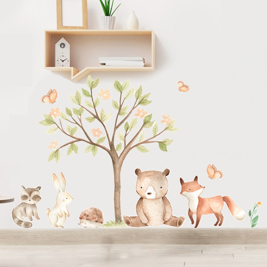 Buy now from My Snug Bug Wall Decals Forest Tree Wall Decal Snug Bug