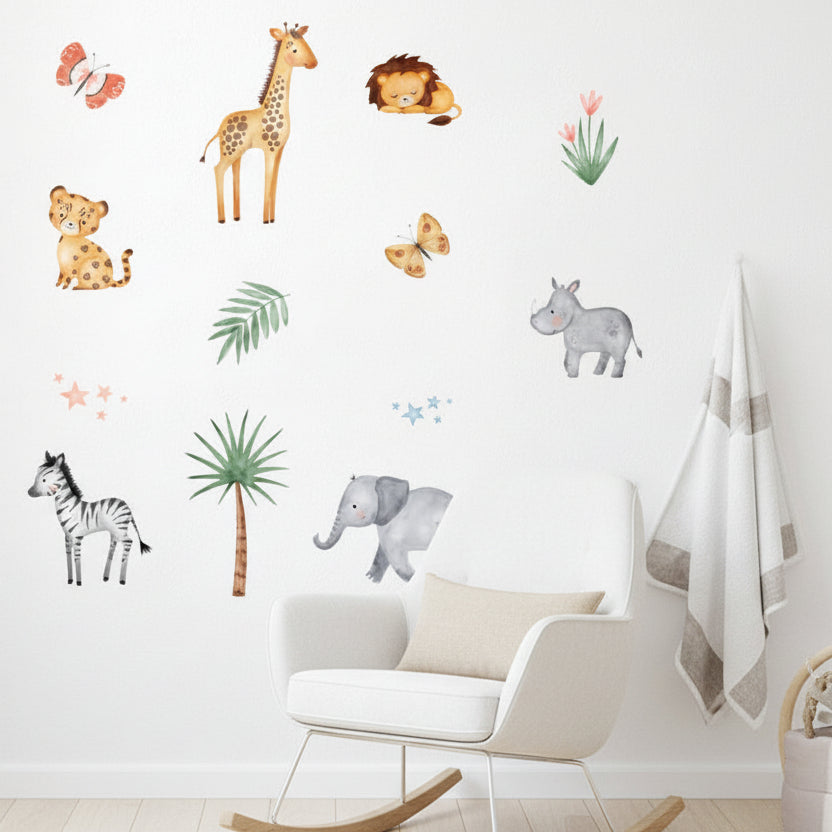 Buy now from My Snug Bug Wall Decals Baby Safari Wall Decal Snug Bug