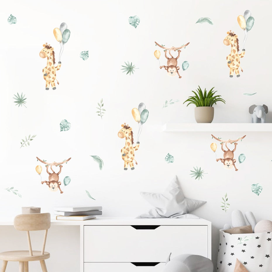 Buy now from My Snug Bug Wall Decals Safari Balloon Ride Wall Decal Snug Bug