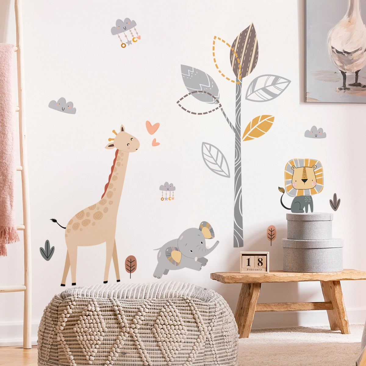 Buy now from My Snug Bug Wall Decals Safari Stroll Wall Decal My Snug Bug