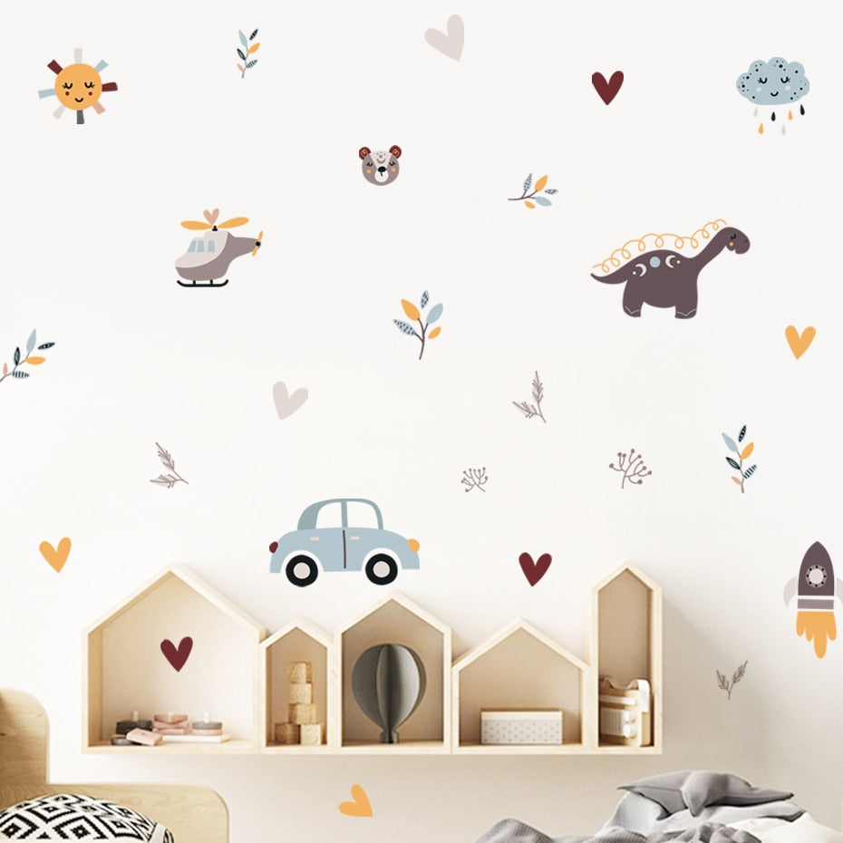 Buy now from My Snug Bug Wall Decals Urban Dinosaurs Wall Decal Snug Bug