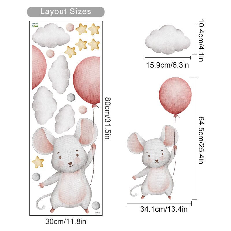 Buy now from My Snug Bug Wall Decals Flying Mouse Wall Decal My Snug Bug