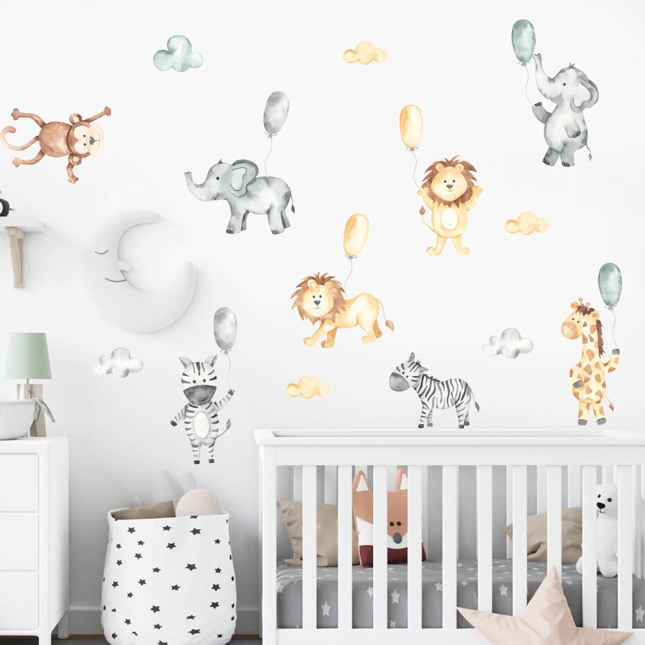 Buy now from My Snug Bug Wall Decals Safari Balloon Ride Wall Decal Snug Bug