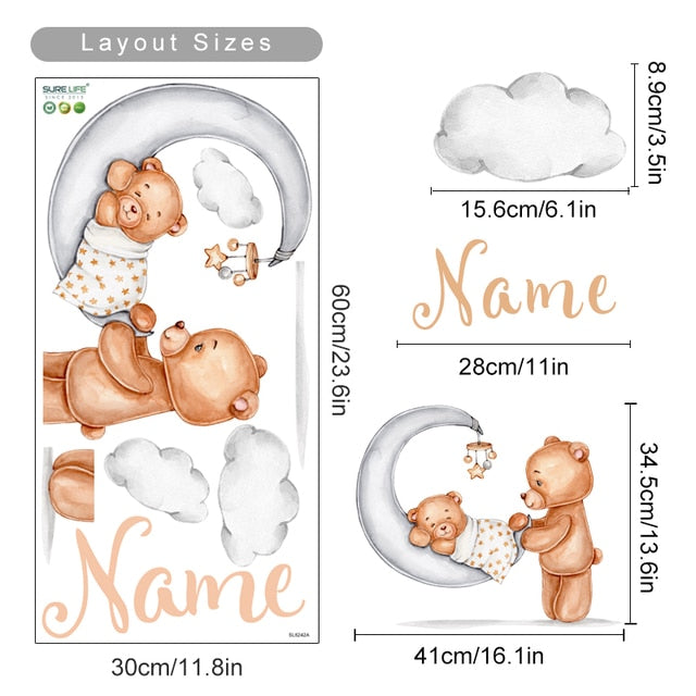Buy now from My Snug Bug Wall Decals Sweet Dreams Wall Decal My Snug Bug