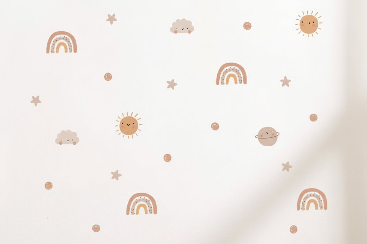 Buy now from My Snug Bug Wall Decals Suns & Rainbows Wall Decal Snug Bug