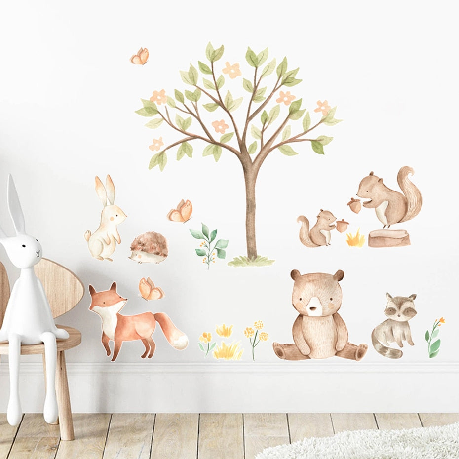 Buy now from My Snug Bug Wall Decals Forest Tree Wall Decal Snug Bug