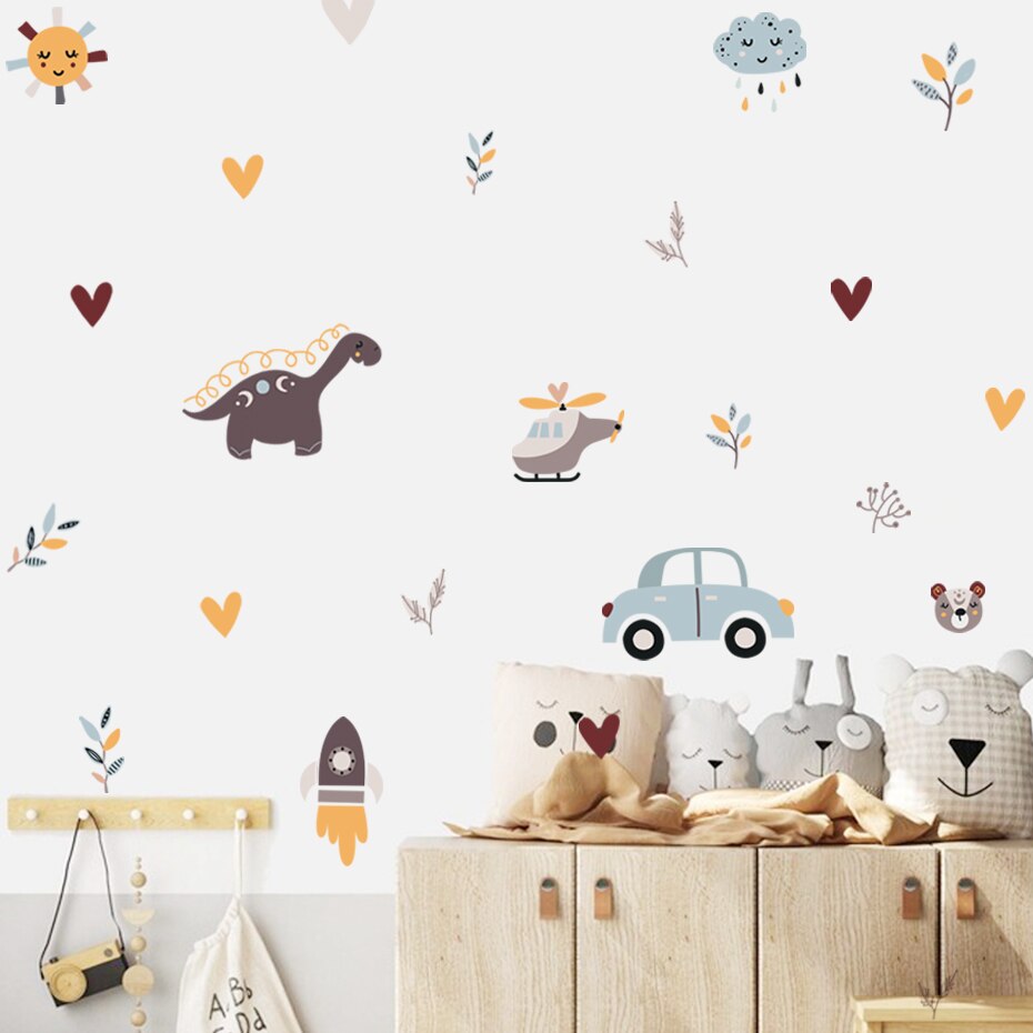 Buy now from My Snug Bug Wall Decals Urban Dinosaurs Wall Decal Snug Bug