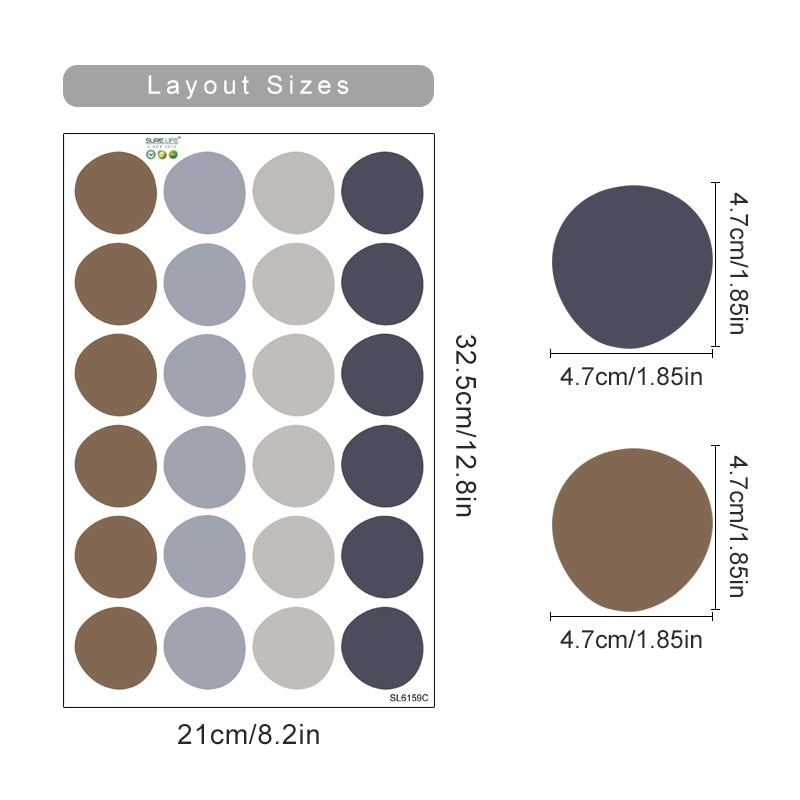 Buy now from My Snug Bug Wall Decals Polka Dot Wall Decal Snug Bug