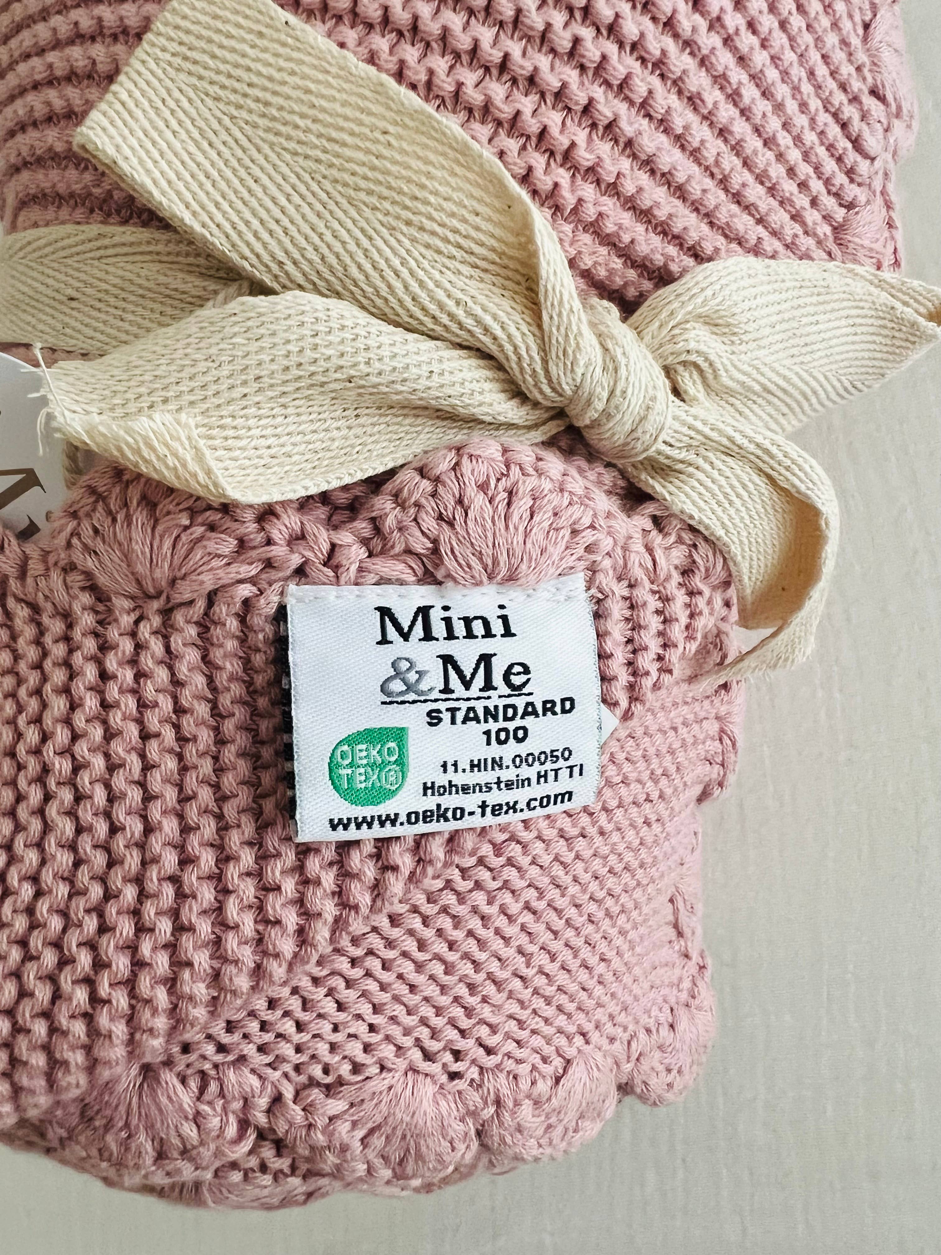 Shell Baby Blanket Rose