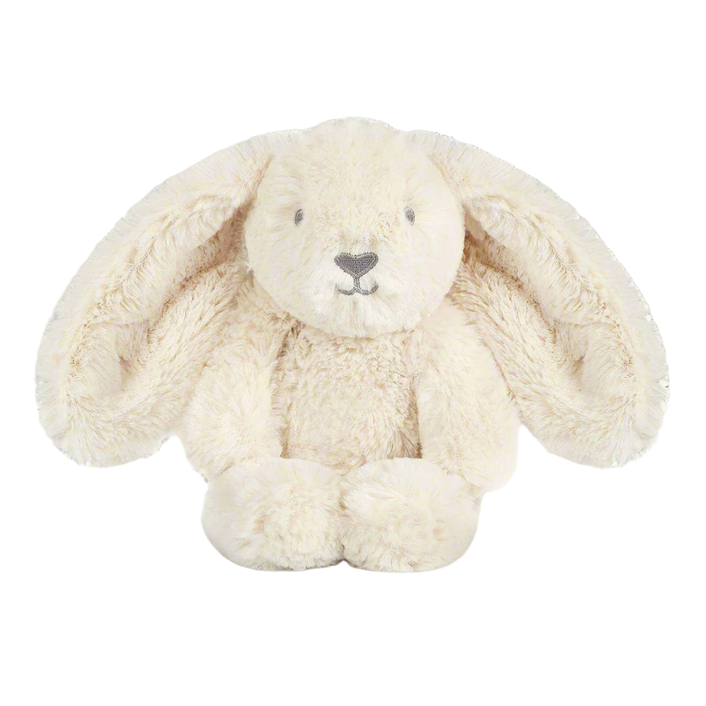 Buy now from My Snug Bug Plush Toy Little Ziggy Bunny Oatmeal Soft Toy OB Australia