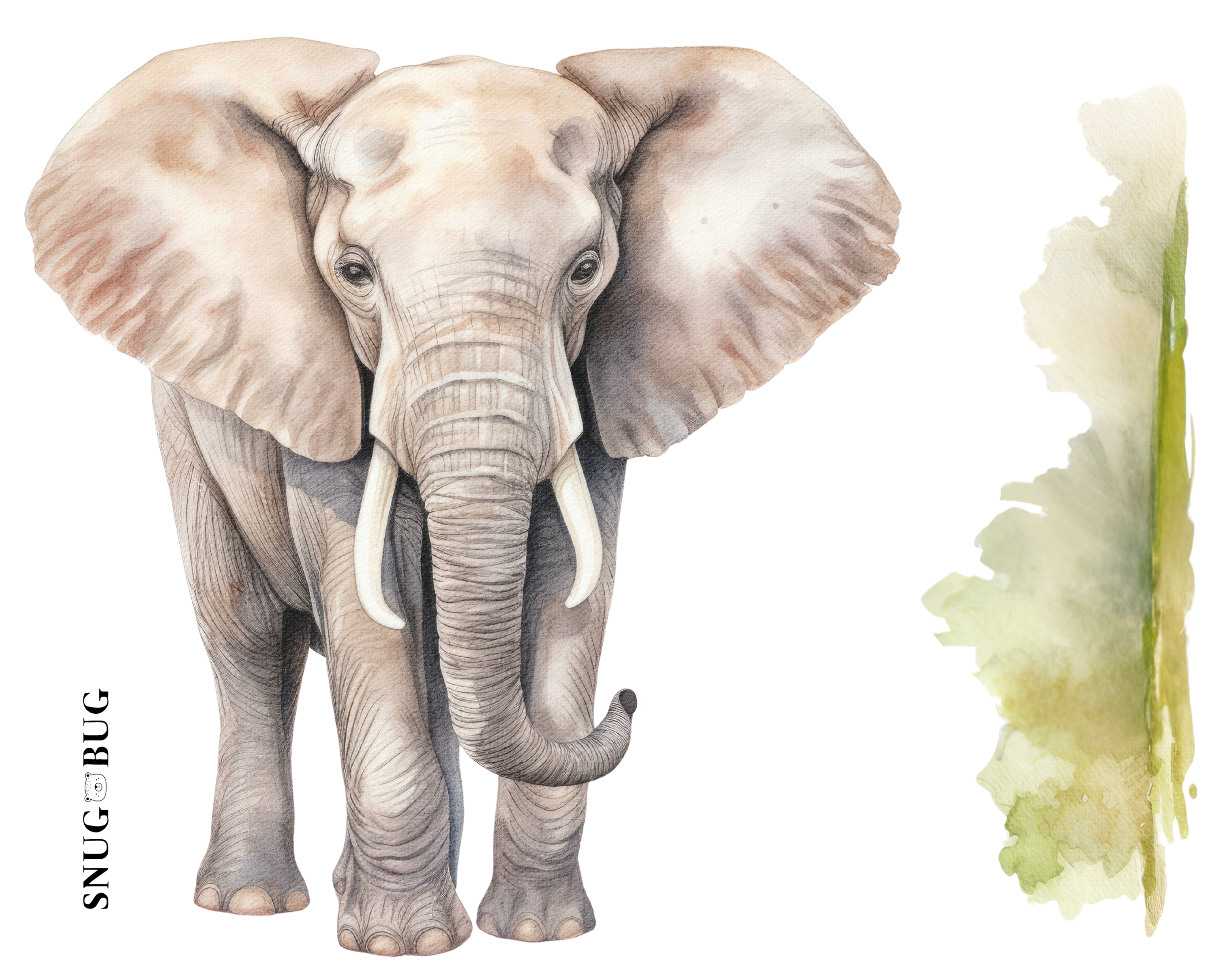 Elephant Wall Decal