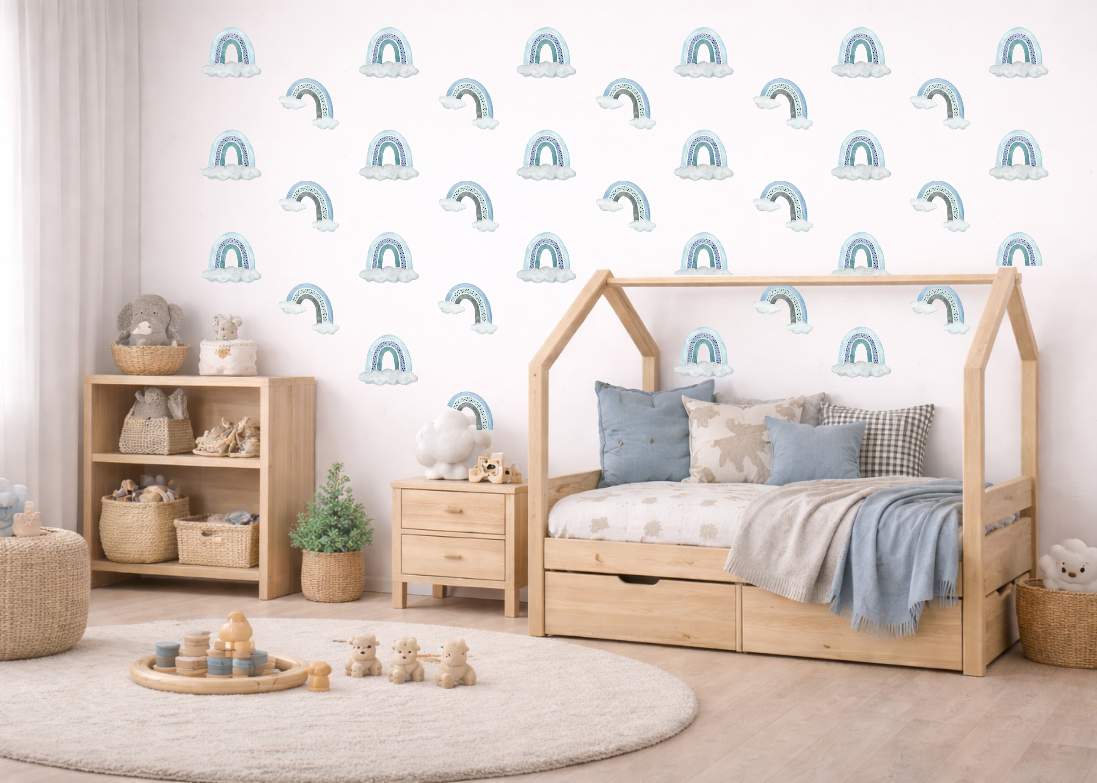 Drifting Sky Wall Decals
