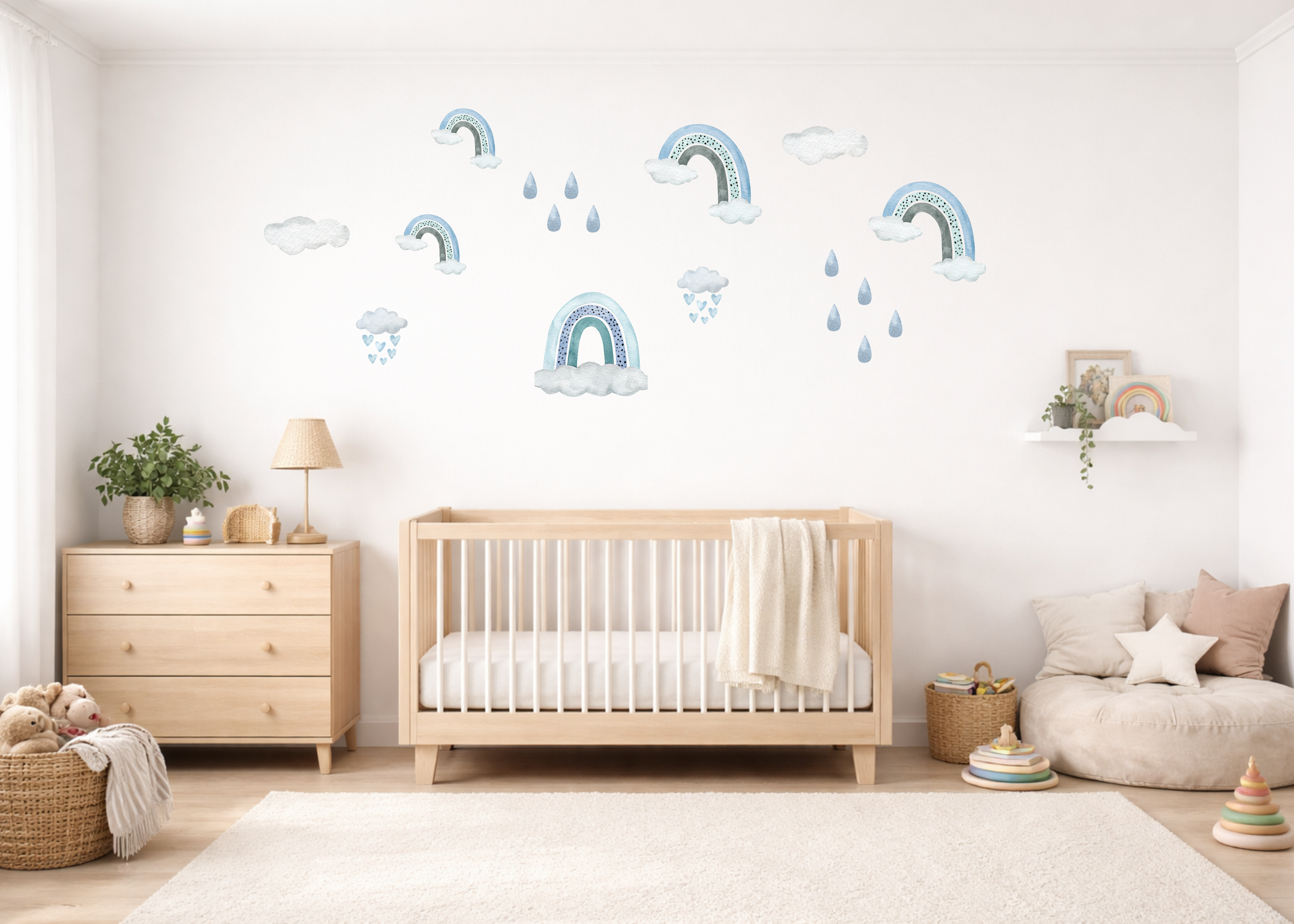 Rainy Day Wall Decal