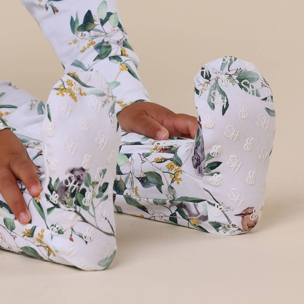 Eucalypt Organic Snuggle Sleepsuit Zip Footie