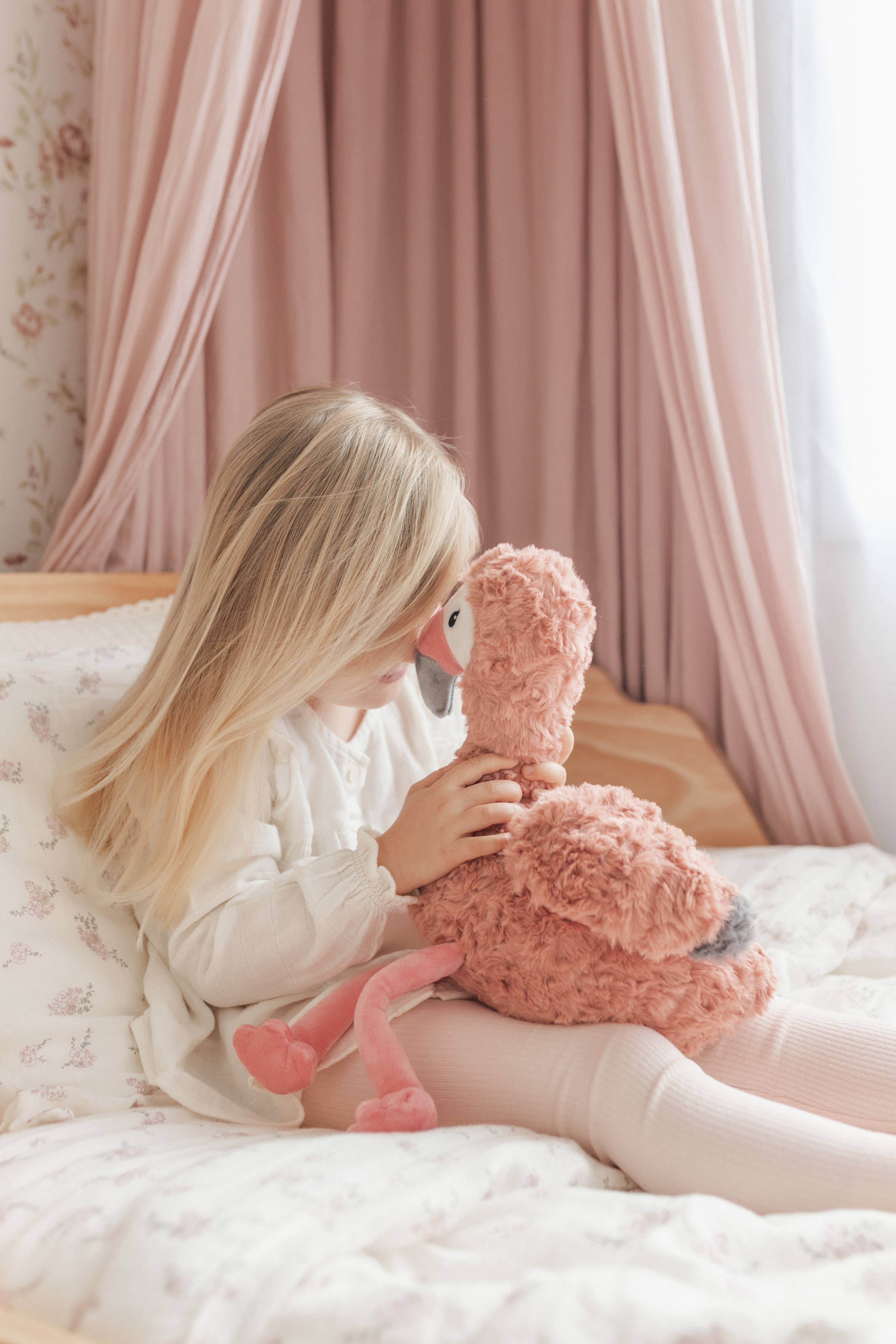 Francesca The Flamingo Weighted Toy