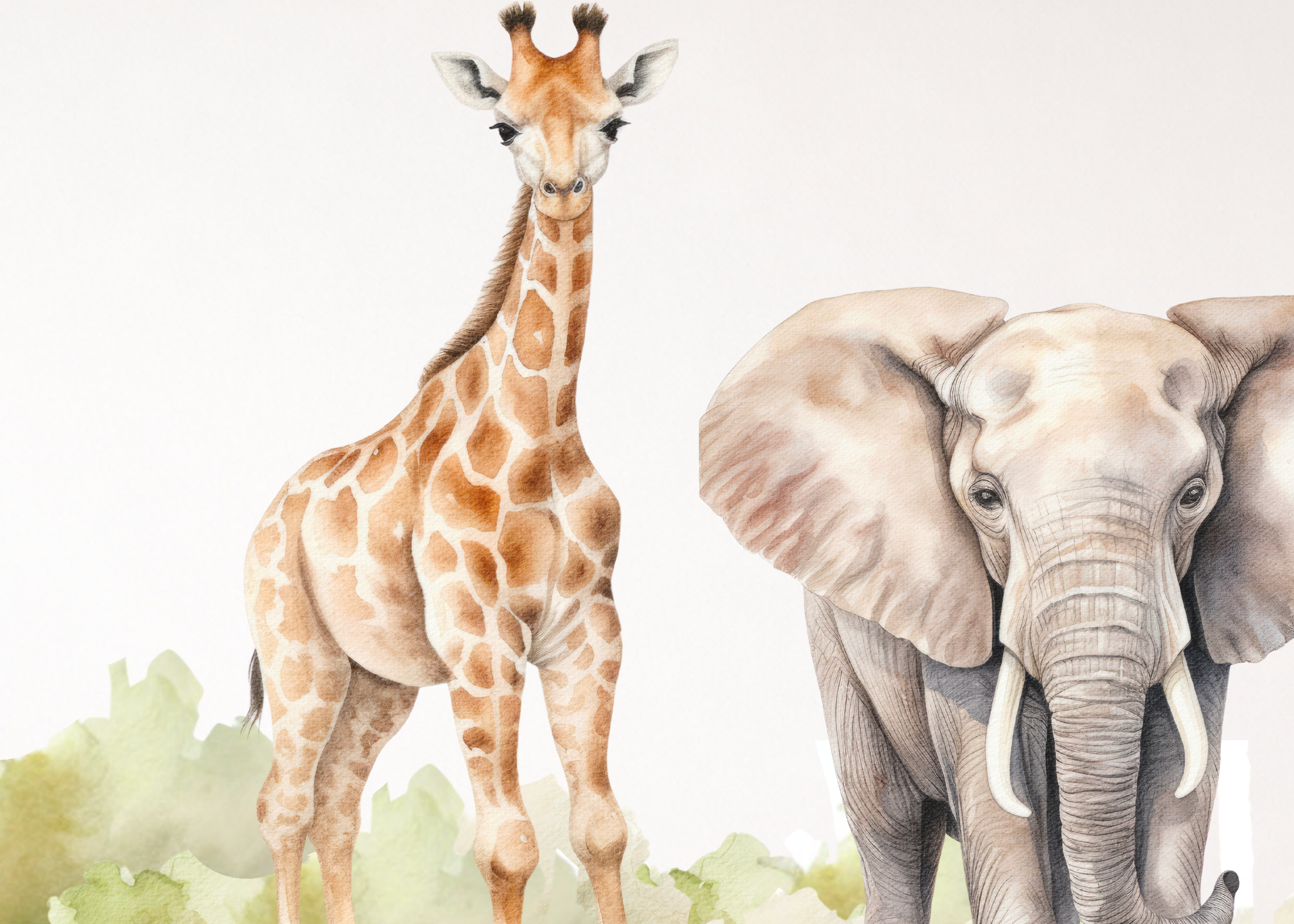 Safari Haven Wall Decal