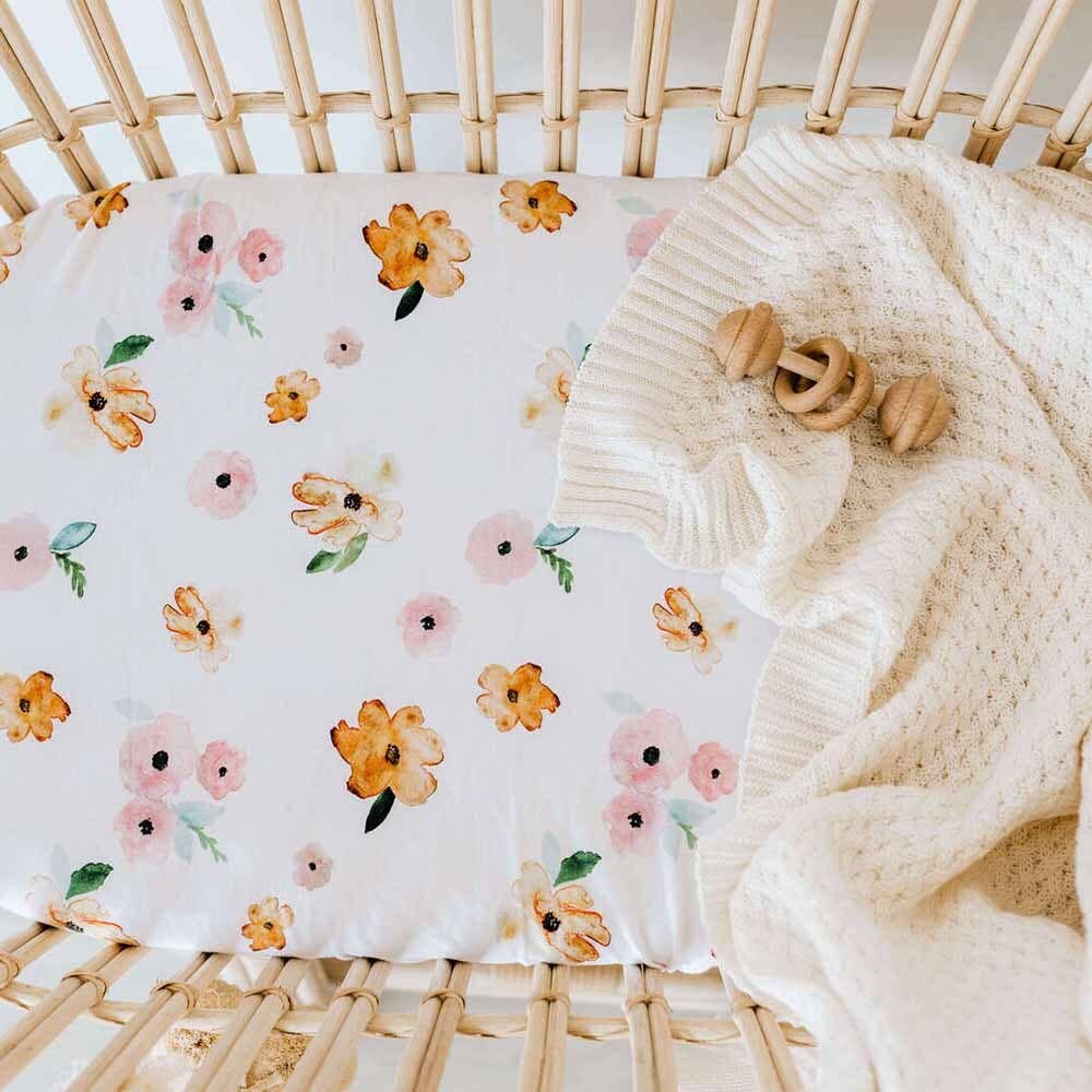 Poppy Bassinet Sheet