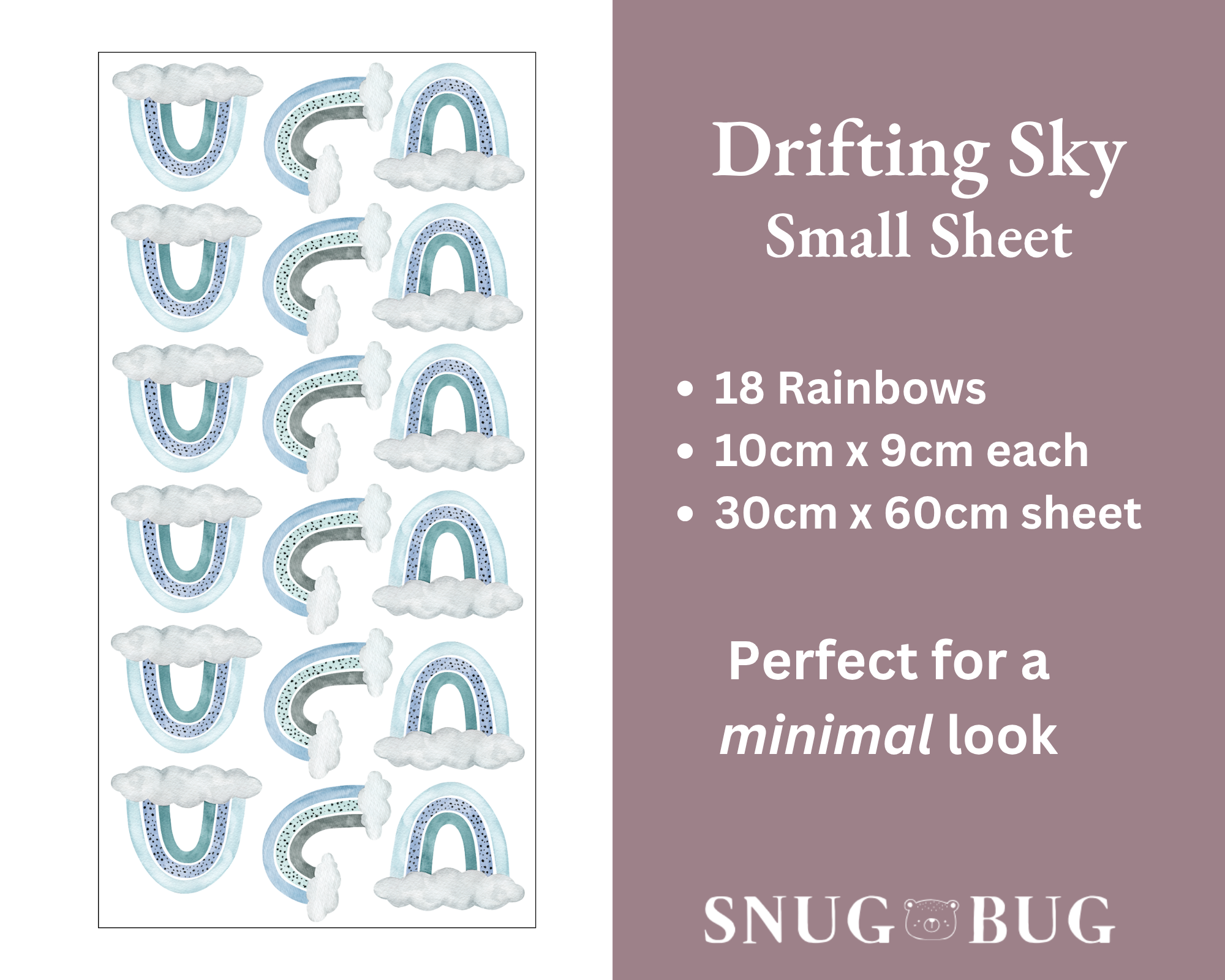 Drifting Sky Wall Decals