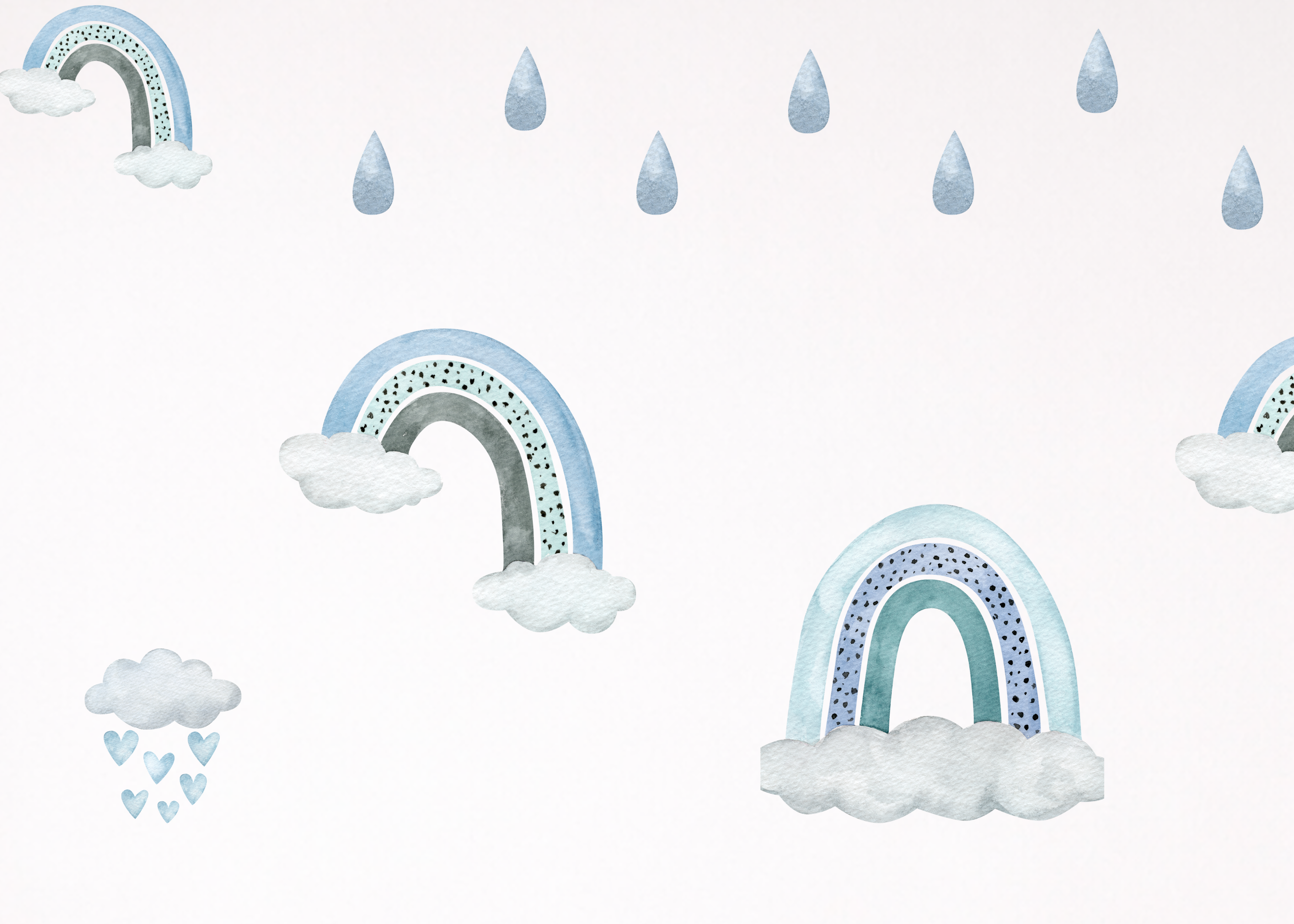 Rainy Day Wall Decal