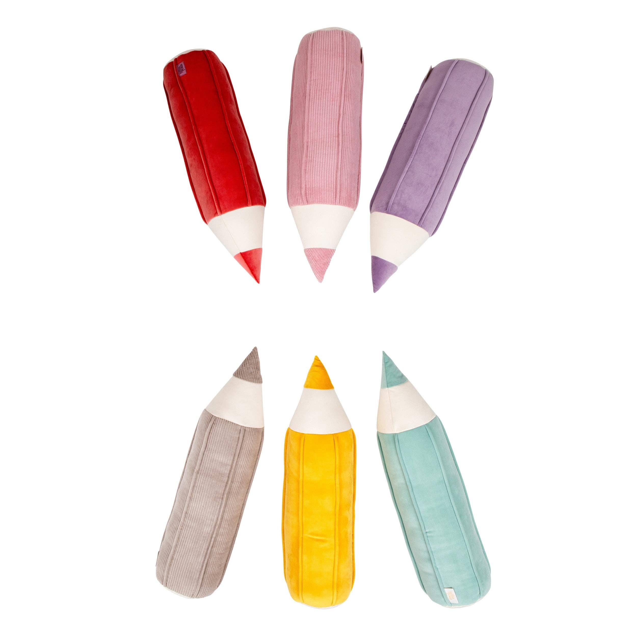Velvetine Crayon Pillow
