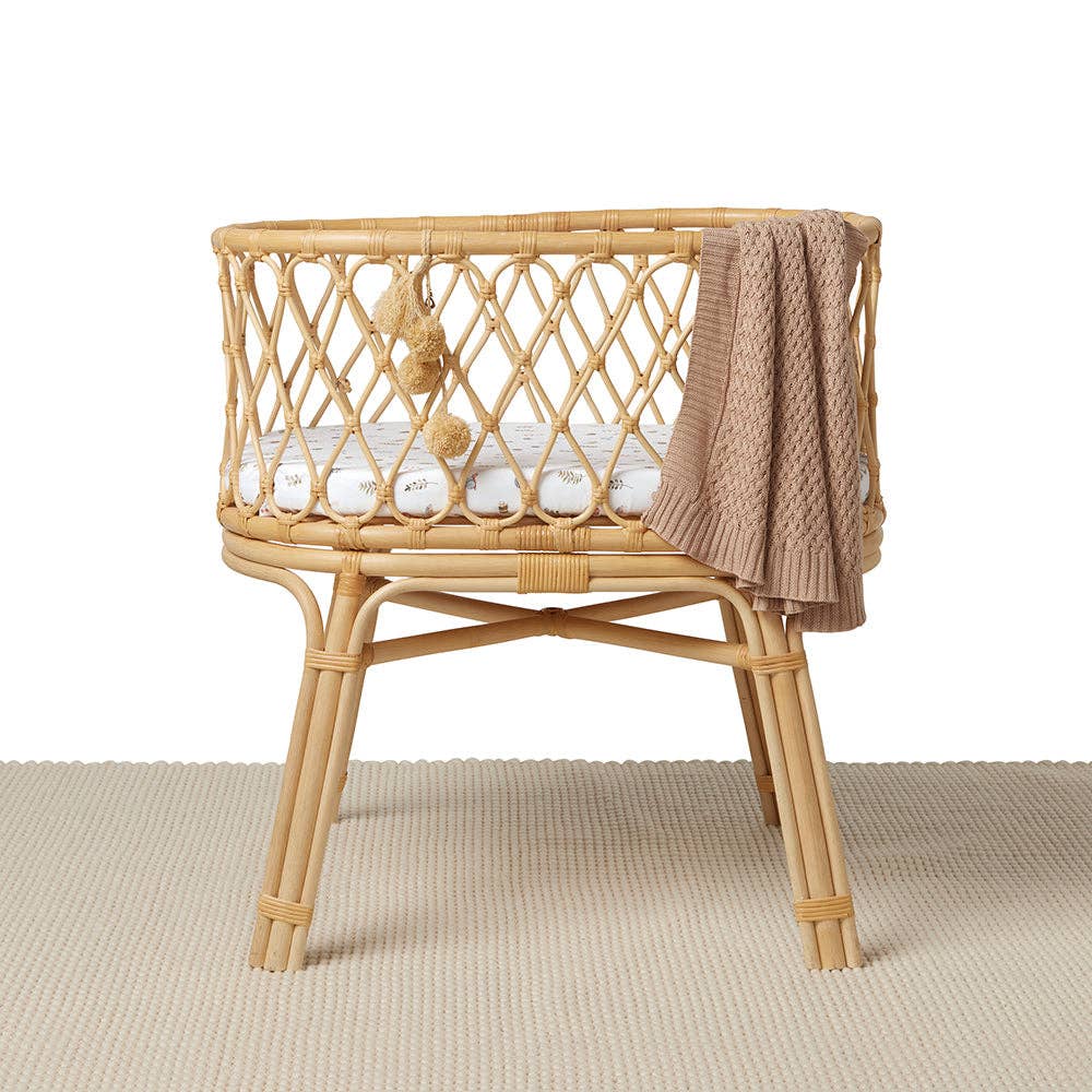 Garden Friends Organic Bassinet Sheet