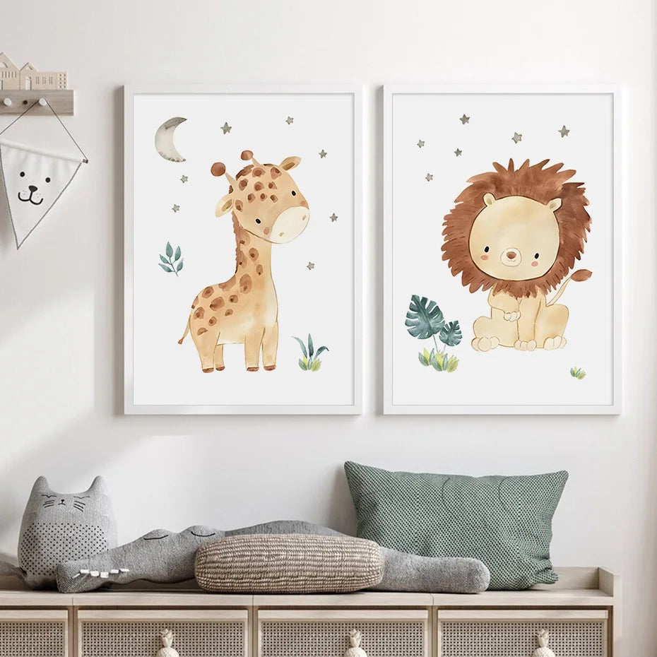 Adorable Animal Canvas Prints