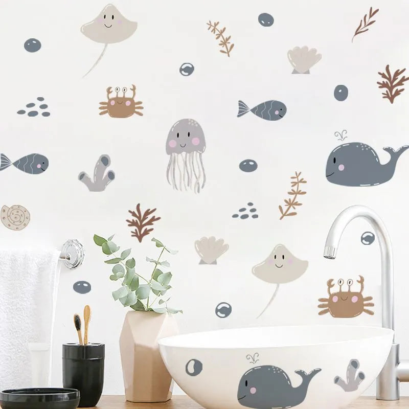 Under The Sea Wall Decal