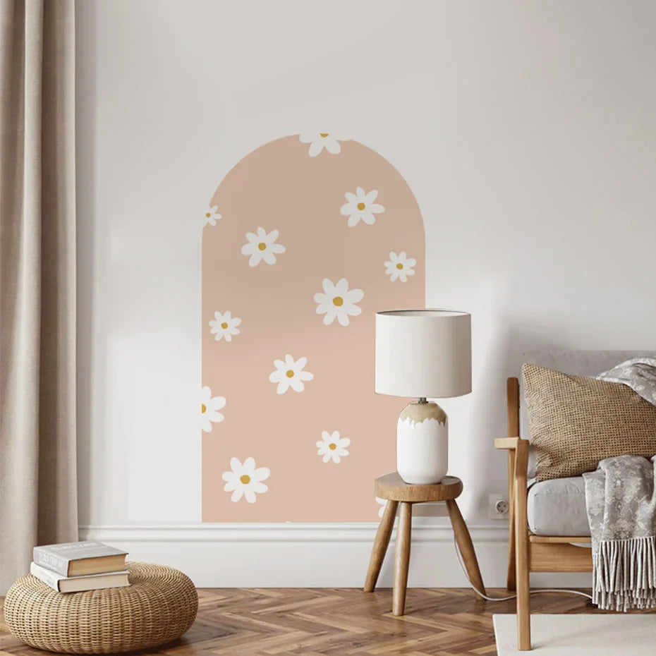 Daisy Arch Wall Decal