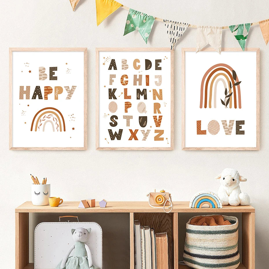 Boho Baby Wall Prints