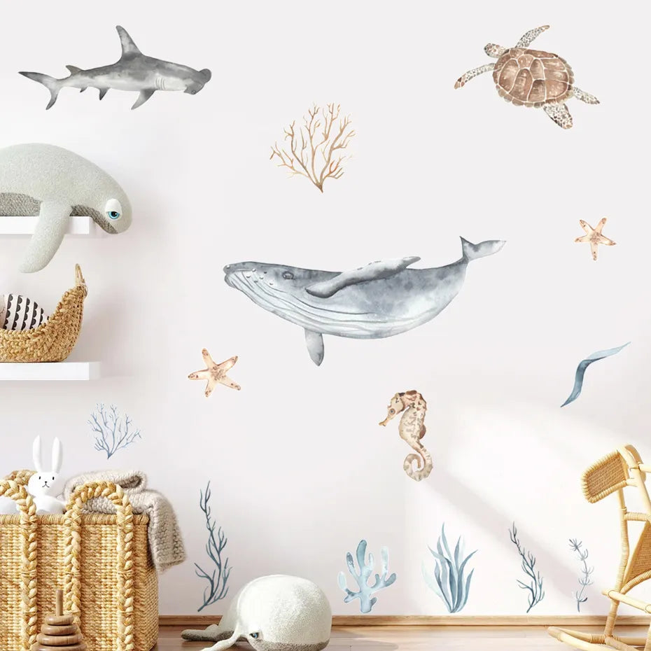 Underwater Wonders Wall Decal