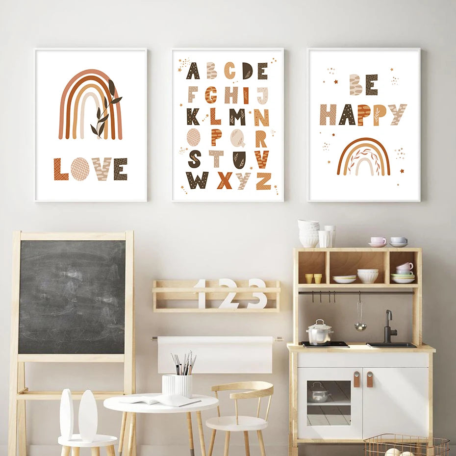 Boho Baby Wall Prints