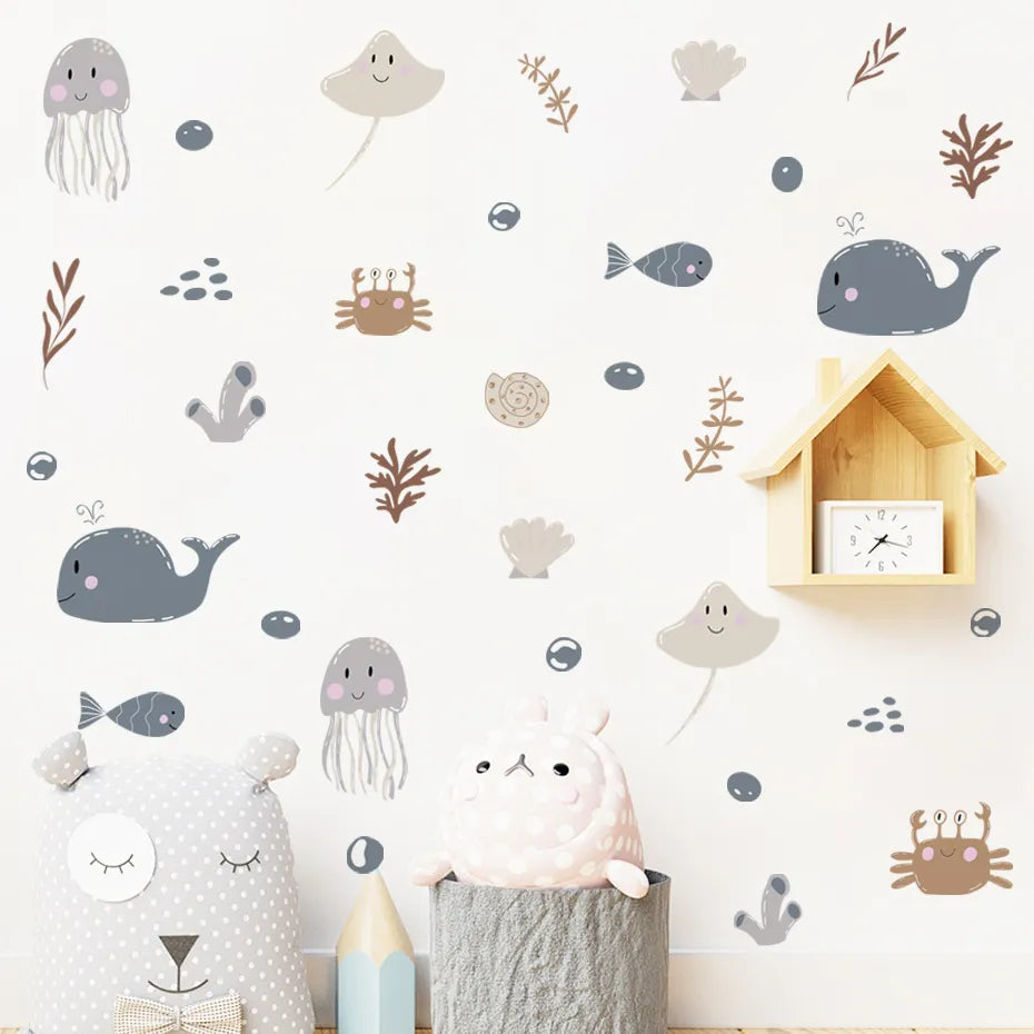 Under The Sea Wall Decal