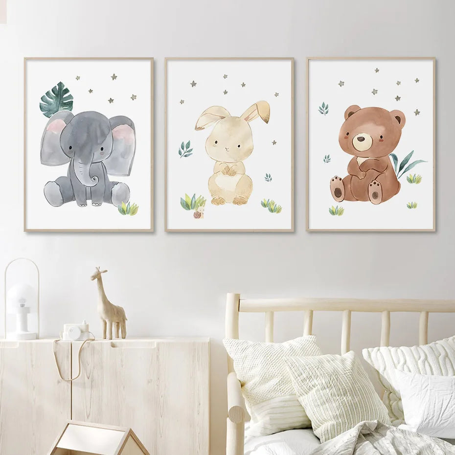 Adorable Animal Canvas Prints